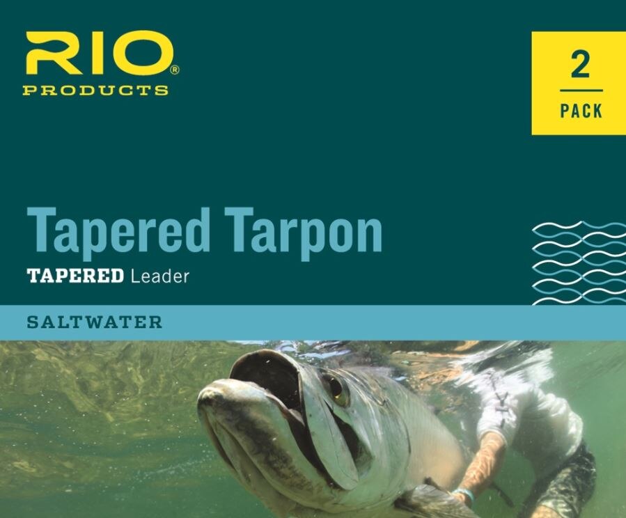 Rio Tapered Tarpon Leader 2 Pack